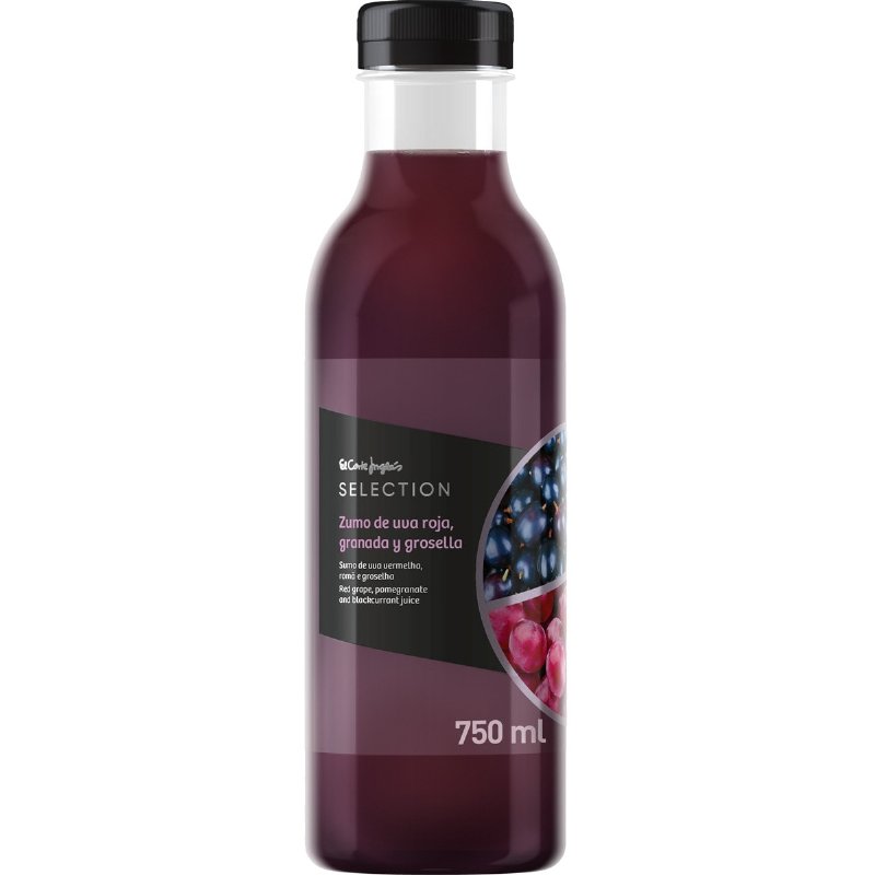 Sumo De Uvas Vermelhas, Romã E Groselha 750 ml