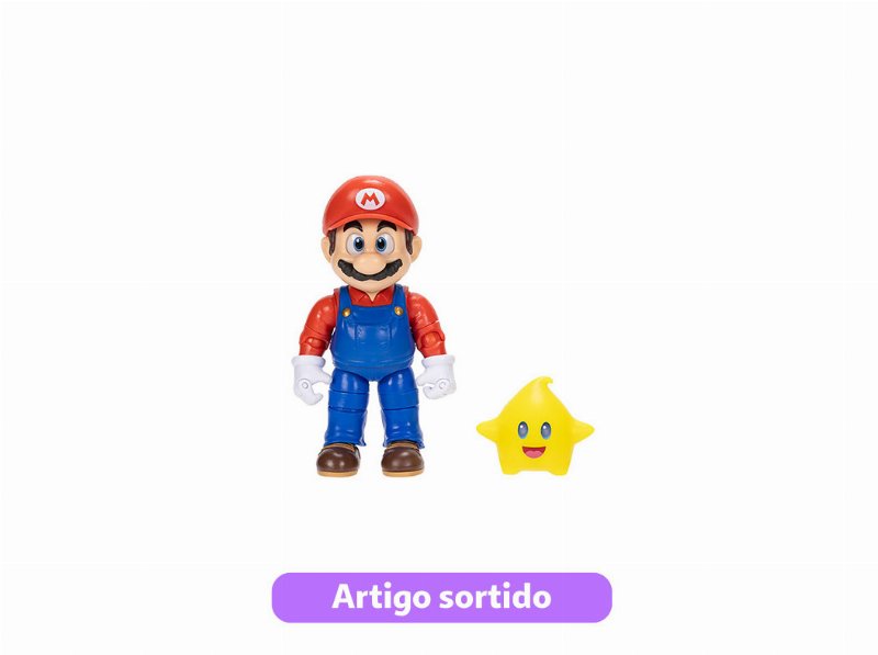 Figura Super Mario Galaxy Serie 1 13Cm Modelos Sortidos