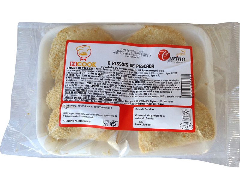 Rissois Izicook De Pescada 8Un 260 g
