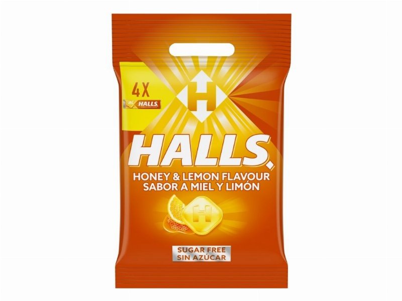Rebuçados Halls Mentolmel E Limão 134 g