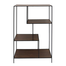 Estante Metal 3 Prateleiras 77X32X114Cm Gizé Kasa