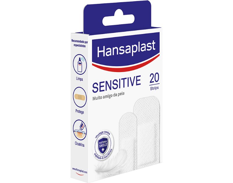 Penso Hansaplast Med Sensitive 2 Tamanhos 20Un
