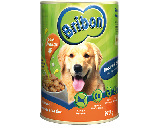 Comida Húmida Para Cão Bribon Frango 410 g