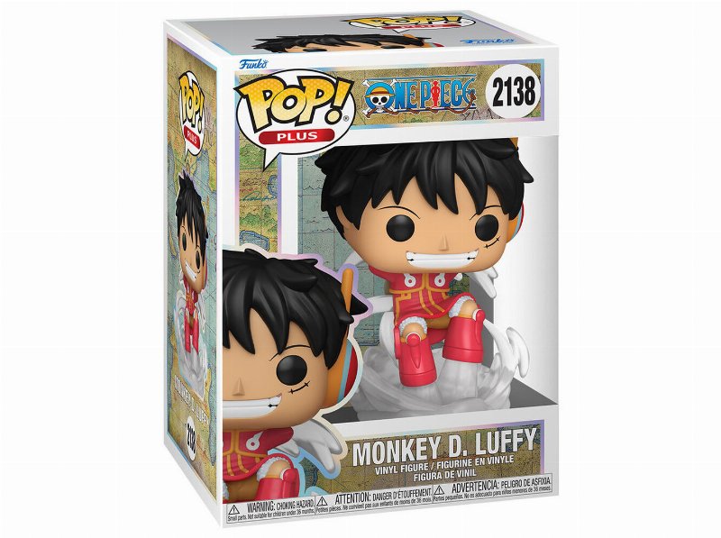 Figura Funko Pop Plus: Ops12- Luffy (Egg)