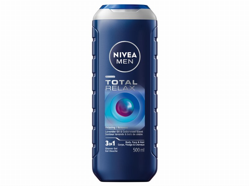 Gel De Banho Nivea Men Total Relax 500 ml