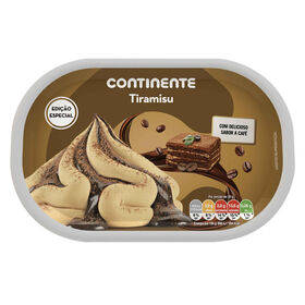 Gelado Tiramisu Continente 950 ml