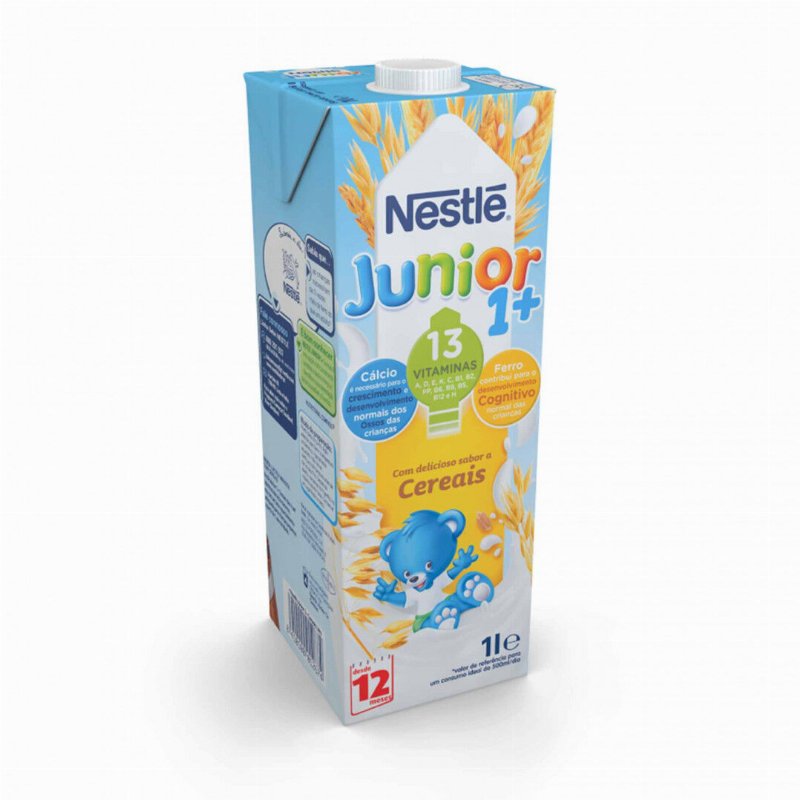 Bebida Láctea Com Sabor A Cereais 1 A 3 Anos Nestlé 1L