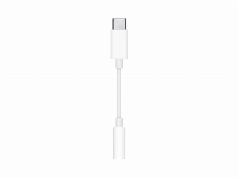 Adaptador Apple Usb-C Para Entrada De Auscultadores De 3.5 Mm