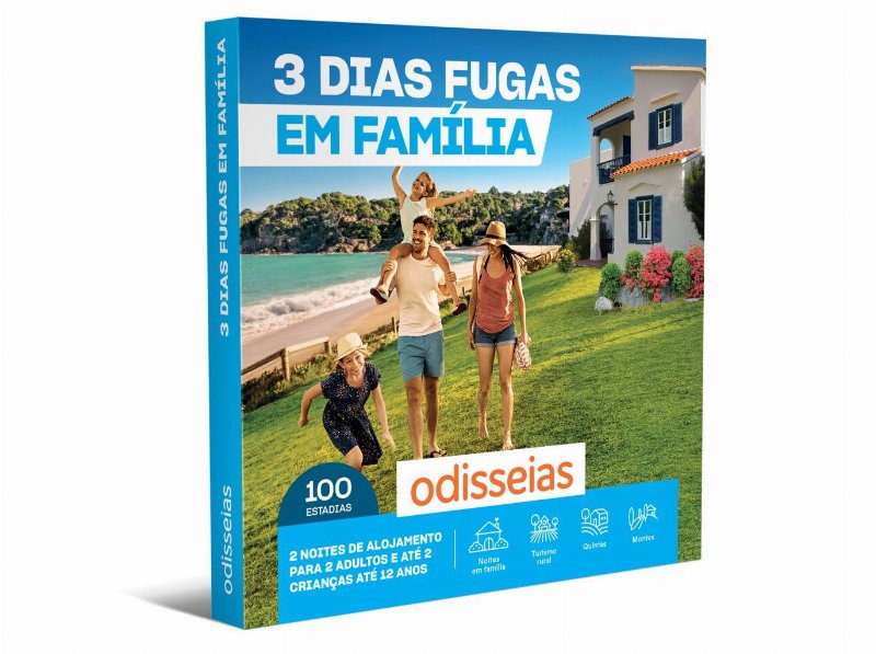 Alojamento Odisseias - 3 Dias Fugas Em Família