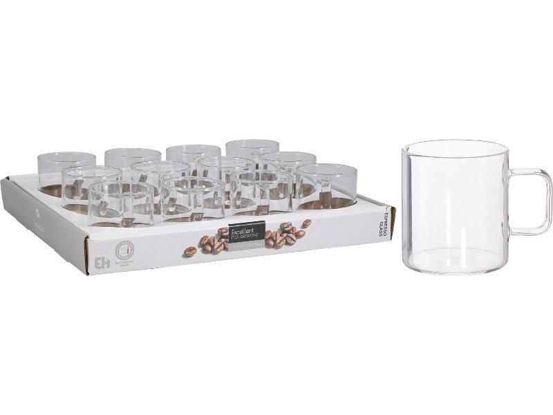 Chávena Café Vidro 125 ml