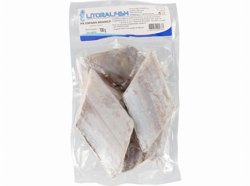 Peixe Espada Branco Posta Congelada 700 g