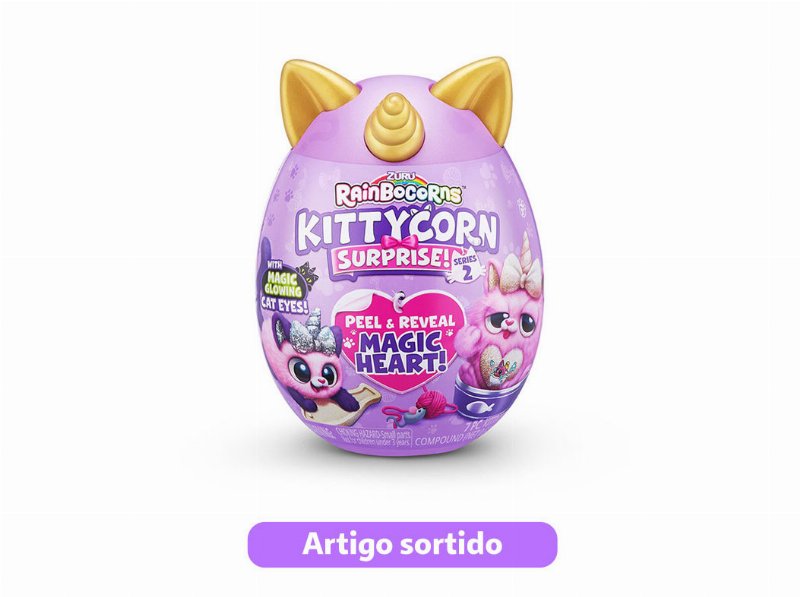 Rainbocorns S5 - Peluches Pequenos Kittycorns Modelos Sortidos