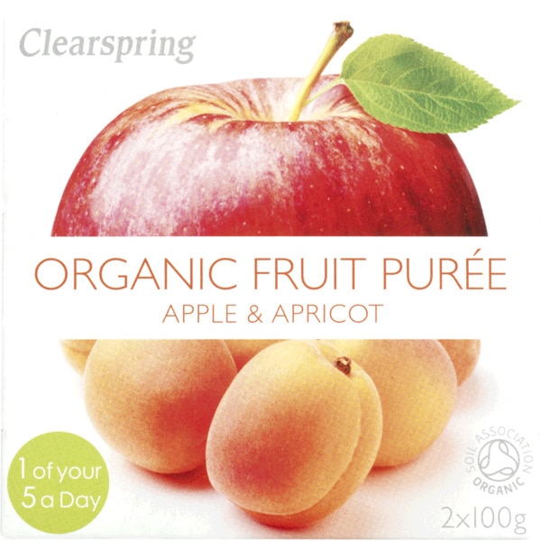 Puré De Fruta Maçã E Alperce Pack 2 100 g
