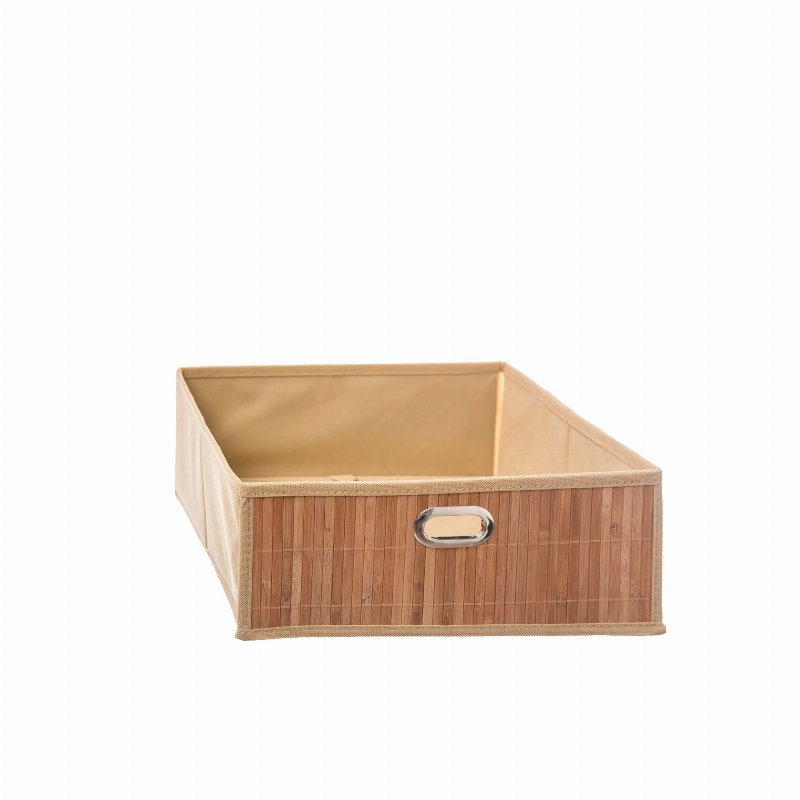 Gaveta De Arrumação Bambu Natural