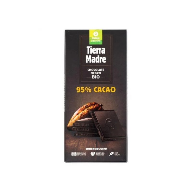 Chocolate Negro 95% Cacau Bio Tierra Madre 100 g