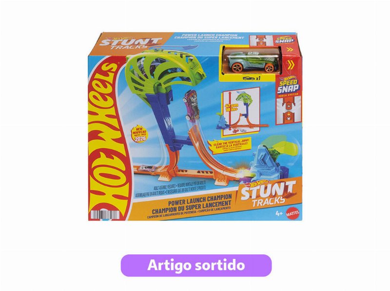 Pista Hot Wheels Championship Trackset Modelos Sortidos