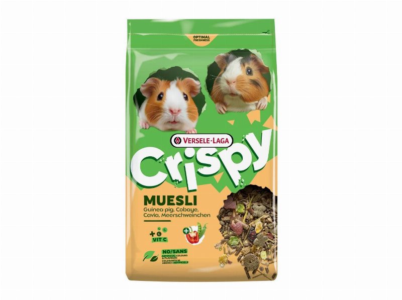 Ração Porquinho Da Índia Versele Laga Crispy Muesli 2.5 kg