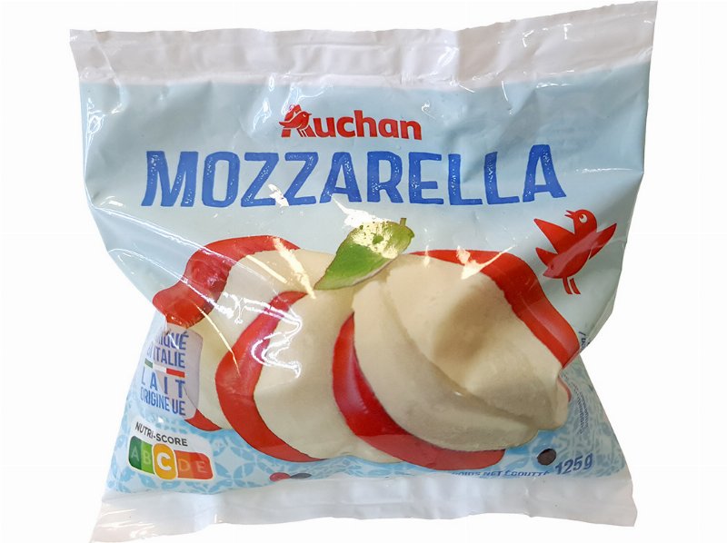 Queijo Mozzarella Fresca Auchan 125 g
