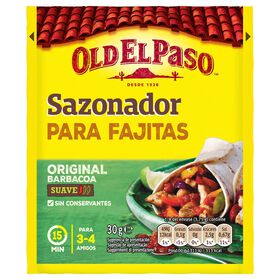 Mistura De Condimentos Para Fajitas Sem Glúten Old El Paso 30 gr