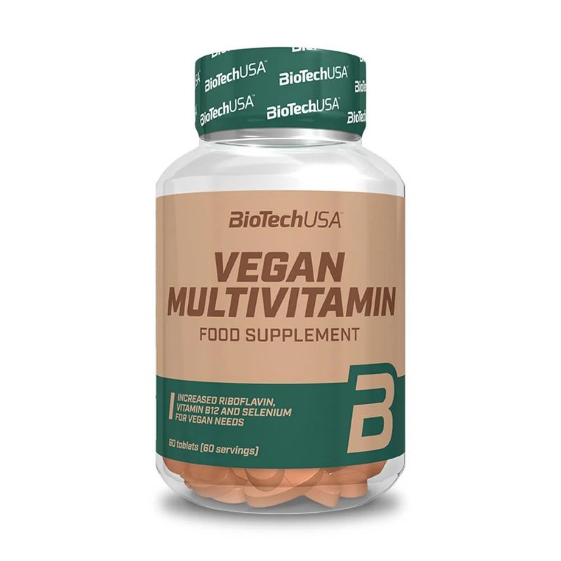 Vegan Multivitamin Biotech Usa 60 Comprimidos