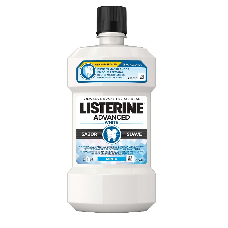 Elixir Listerine Advanced White 500 ml