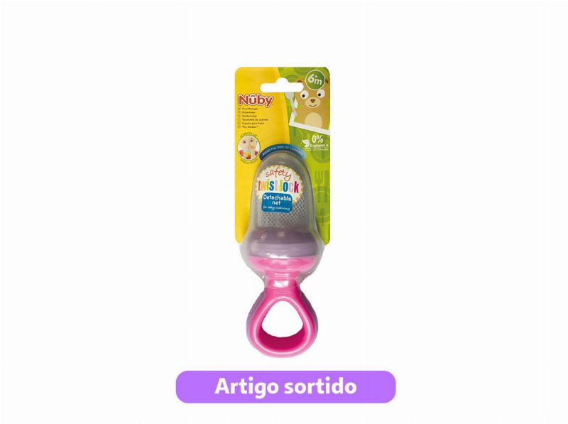 Alimentador Rede Nuby Multicolor 6M+ Cores Sortidas