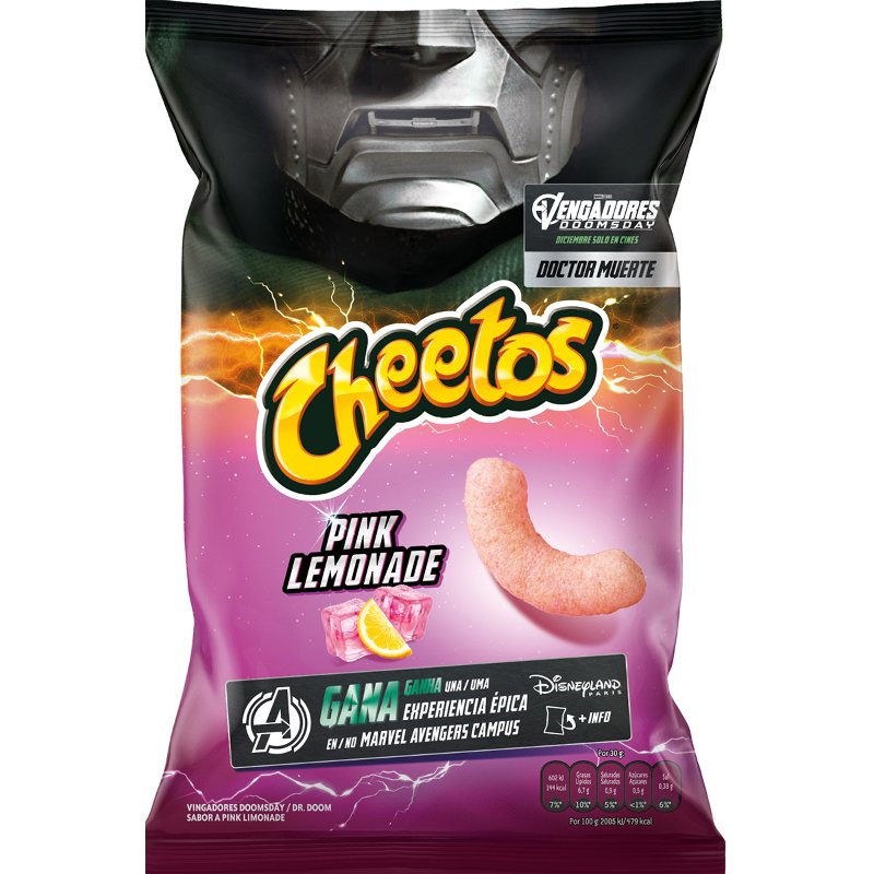 Snack De Milho Pink Lemonade 75 g