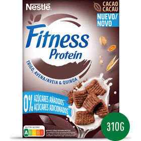 Cereais De Trigo, Aveia E Quinoa De Cacau Proteína Sem Açúcar Fitness 310 gr