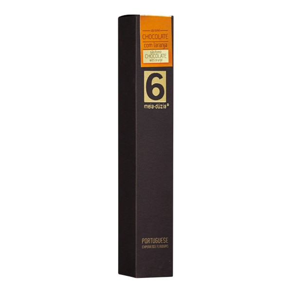Chocolate Preto São Tomé Com Laranja 75 g