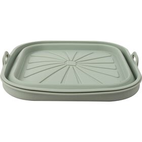 Conjunto 2 Bases Silicone Para Fritadeira Sem Óleo Quadradas Bazarão 2 Un