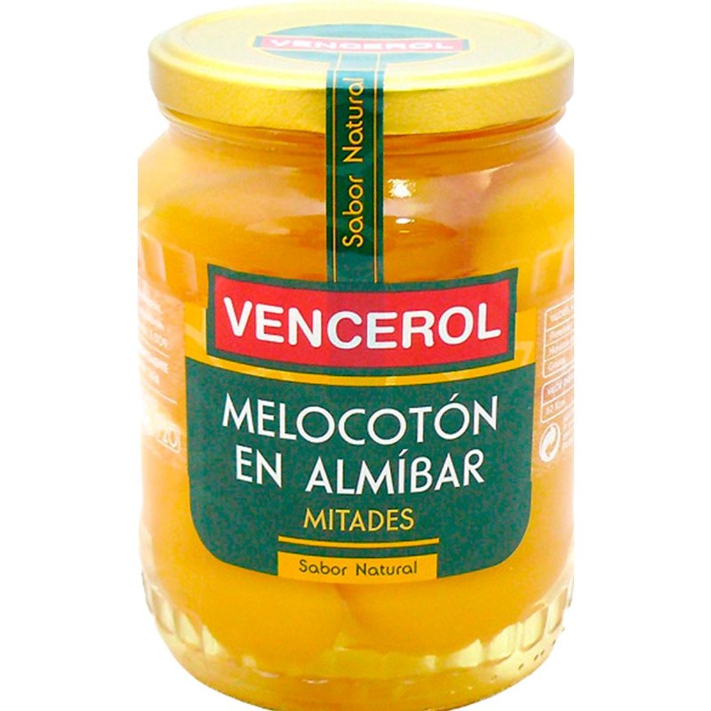 Metades De Pêssego Em Calda 400 g