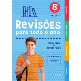 Revisões Para Todo O Ano - 8.º Ano (Volume 1)