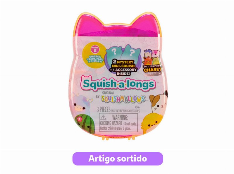 Pack Surpresa Squishmallows Modelos Sortidos