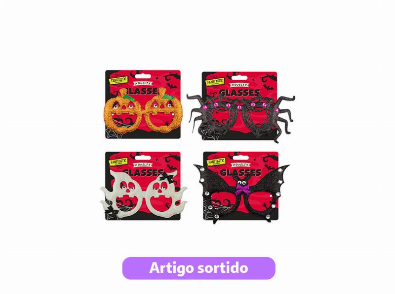 Óculos Halloween Do Art Modelos Sortidos