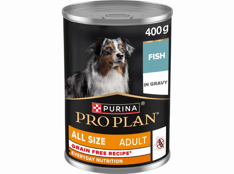 Comida Húmida Para Cão Pro Plan Peixe Grain Free 400 g