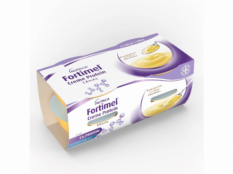 Suplemento Fortimel Creme Protein Banana 4X125 g