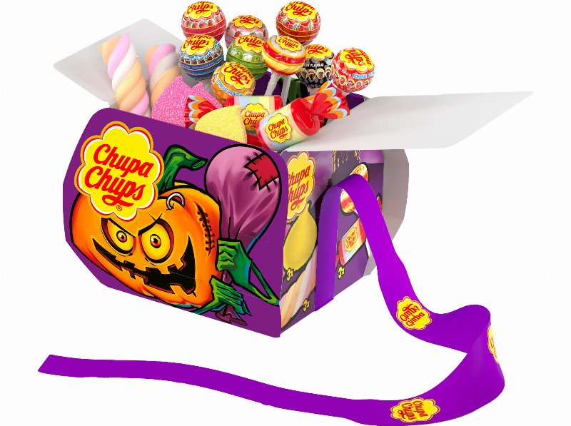 Sortido Chupa Chups Halloween Bucket 250 gr