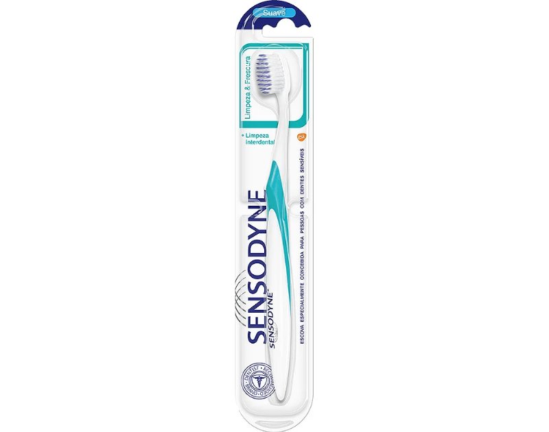 Escova De Dentes Limpeza E Frescura Suave Sensodyne 1Un