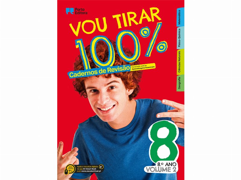 Livro Vou Tirar 100% 8º Ano Vol 2 Cadernos De Revisão