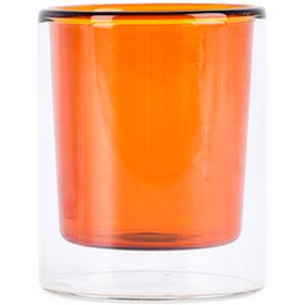 Copo Café 95 ml Duplo Amarelo Kasa