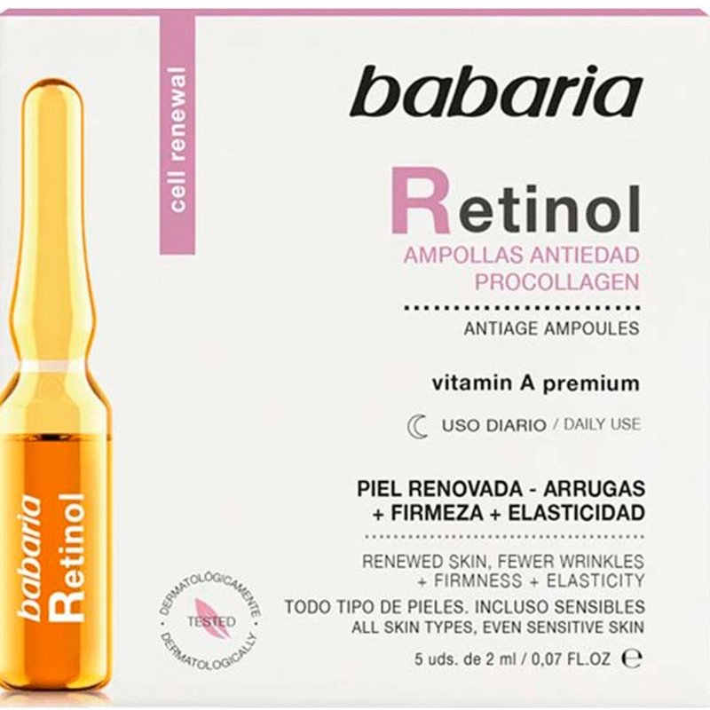 Ampolas Faciais Retinol 10 ml