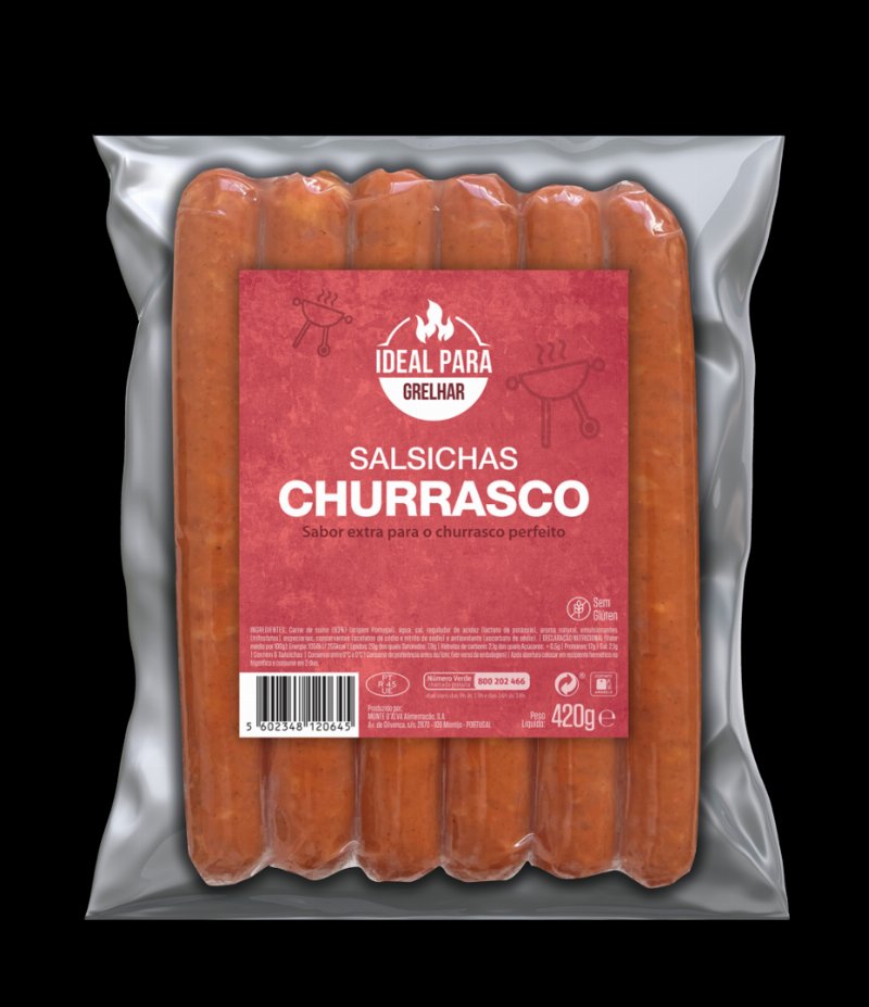 Salsicha De Porco Ideal Para Grelhar Pingo Doce 0.42Kg