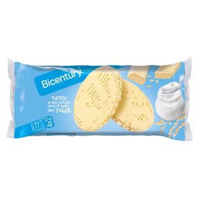 Tortitas De Arroz Integral Chocolate Branco Com Iogurte Bicentury 130 gr (4 Un)
