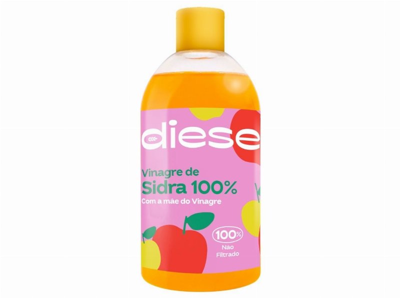 Vinagre De Sidra Diese Não Filtrado 500 ml