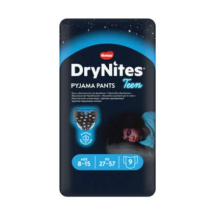 Fraldas Drynites Menino 8-15 Anos 27-57 kg Huggies 9Un