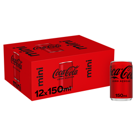 Refrigerante Com Gás Cola Zero Coca-Cola 12 X 15 cl