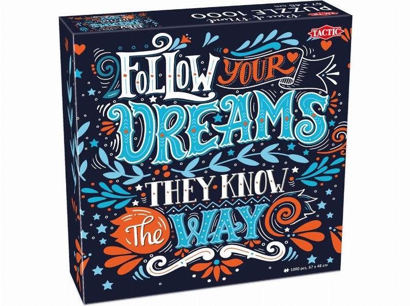 Puzzle Follow Tactic 1000 Peças