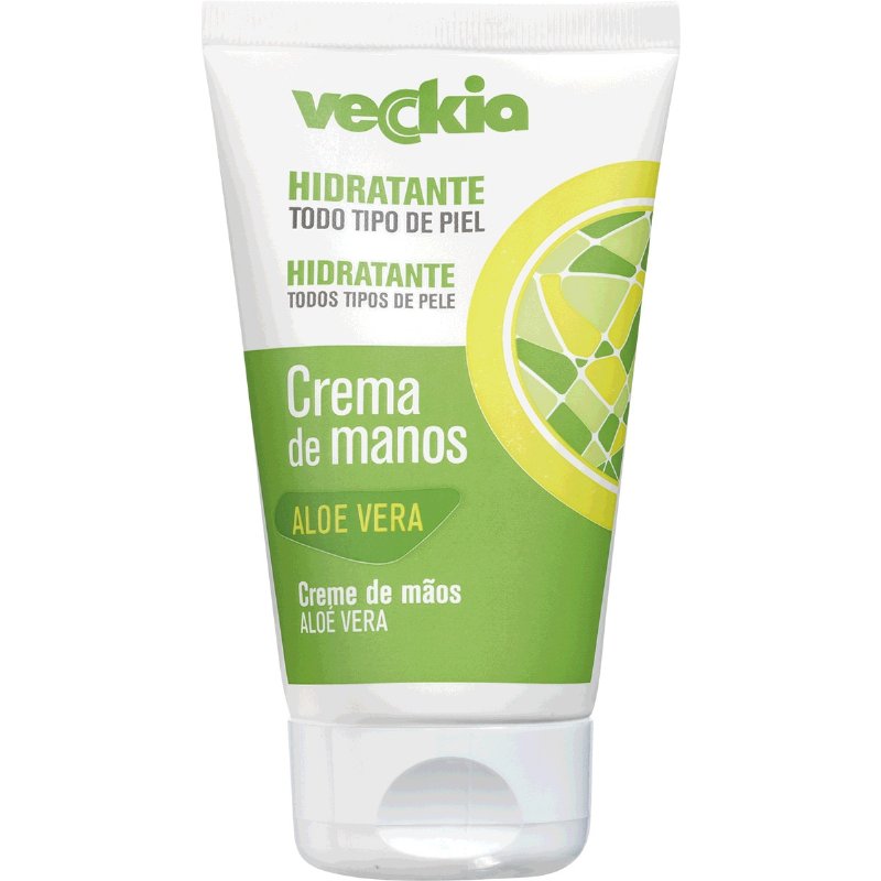 Creme Para As Mãos Hidratante Com Aloe Vera Para Todos Os Tipos De Pele 125 ml