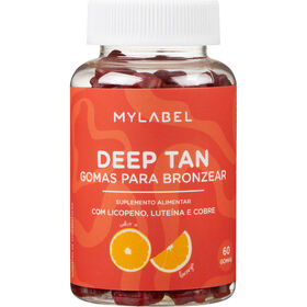 Suplemento Alimentar Gomas Para Bronzear Mylabel 60 Un