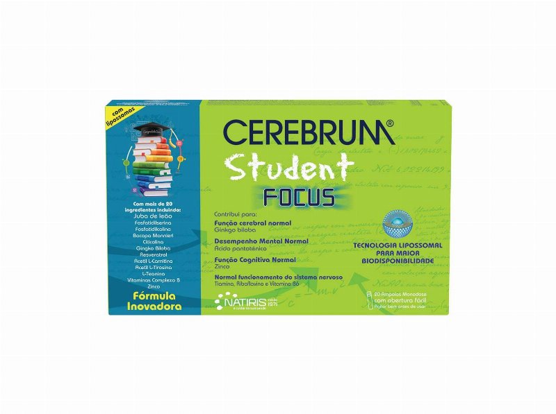Suplemento Cerebrum Student Focus 20 Ampolas